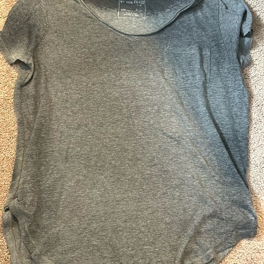 We The Free Gray T Shirt